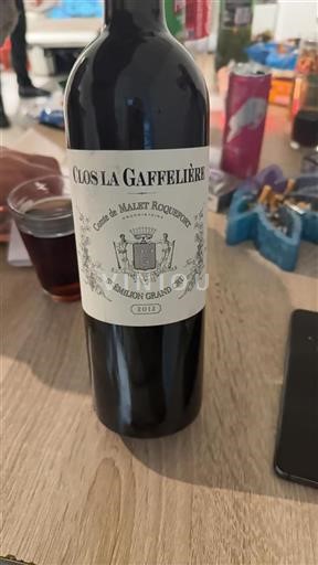 Vin Rouge sec Clos La Gaffelière 2012 France Bordeaux Saint-Émilion AOC Grand Cru