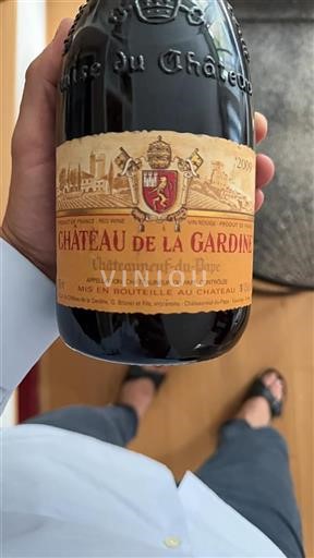 Vale do Ródano Châteauneuf-du-Pape Château La Gardine 2009