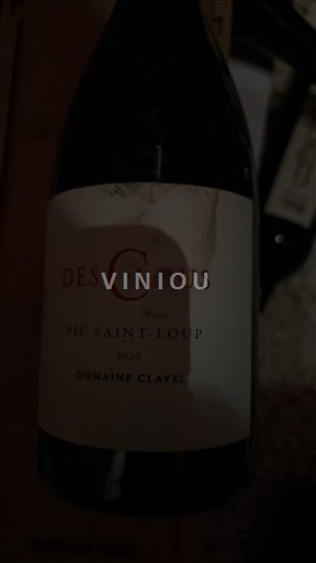 Langvedok Pic-saint-loup Domaine Clavel Des Clous 2020