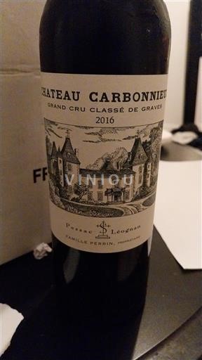Bordeaux Pessac-Léognan Grand Cru Château Carbonnieux 2016