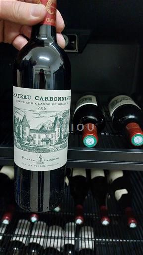 Burdeos Pessac-Léognan Grand Cru Château Carbonnieux 2016