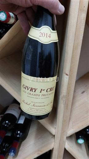 Bourgogne Ikke specificeret Premier Cru Michel Sarrazin et Fils Les Grands Pretants 2014