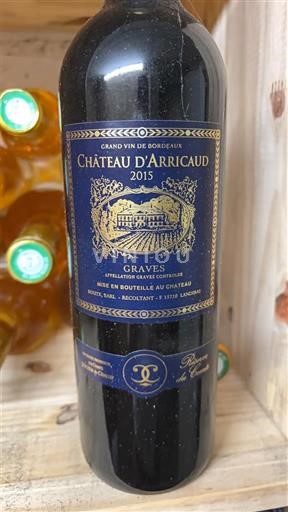 Bordeaux Graves Château Arricaud 2015