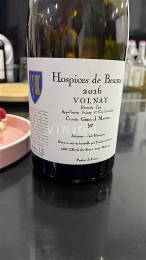 Bourgogne Volnay Premier Cru Hospices de Beaune Cuv%c3%a9e G%c3%a9n%c3%a9ral Muteau 2016