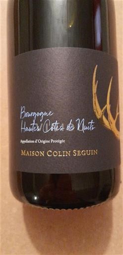 Burgundy Hautes Côtes de Nuits Maison Colin Seguin 2023