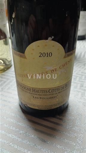 Borgonha Não especificado Domaine Le Bout du Monde Les Fougères 2010