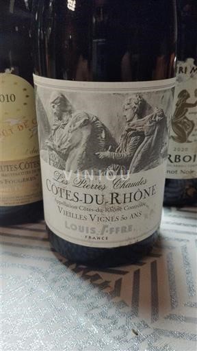 Rhône-dalen Côtes-du-Rhône Louis Tiffre Les Pierres Chaudes Ikke årgangsbestemt