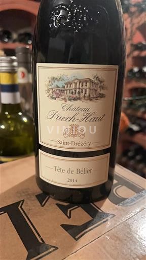 Languedoc Château Puech-Haut Tête de Bélier 2014