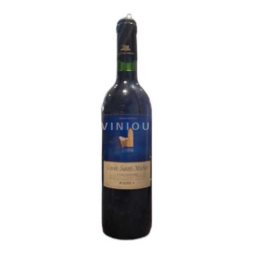 Vin Rouge sec Cuvée Saint-Michel Cellier des Templiers 2006 France Roussillon Collioure AOC