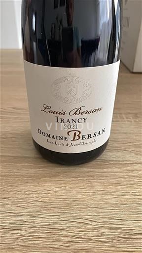 Bourgogne Irancy Domaine Bersan Louis Bersan 2021
