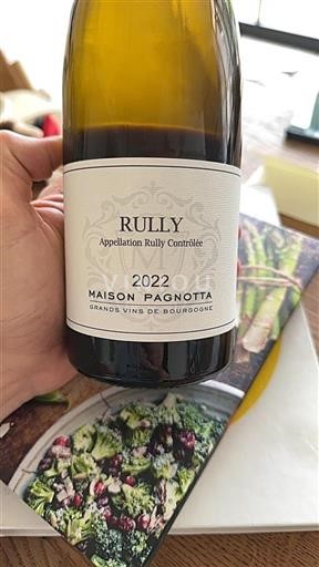 Burgund Rully Maison Pagnotta 2022