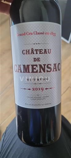 Burdeos Haut-Médoc Grand Cru Château Camensac 2019