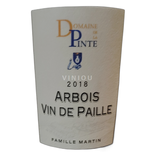 Jura Côtes du Jura Domaine La Pinte Vin de paille 2018