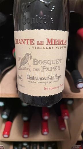 Valle del Ródano Châteauneuf-du-Pape. Bosquet des Papes Chante le Merle Vieilles Vignes 2006