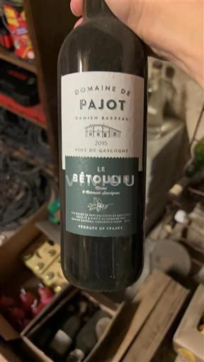 South West Côtes de Gascogne Domaine Pajot Le Bétoulin 2015
