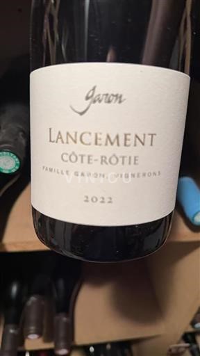 Vallée du Rhône Côte-rôtie Domaine Garon Lancement 2022