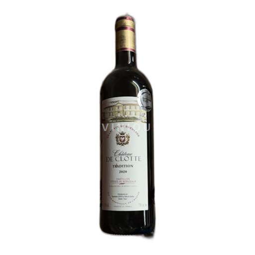 Bordeaux Castillon-côtes-de-bordeaux Château Clotte Tradition 2020