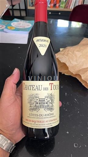 Rhônedalen Côtes du Rhône Château Des Tours Réserve 2021