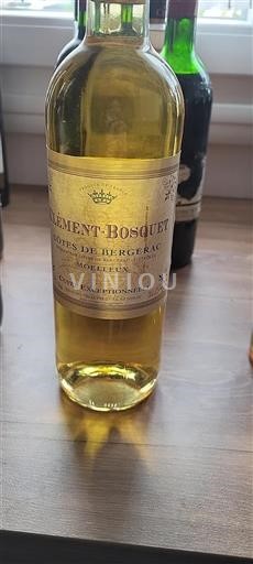 Sudoeste Côtes de Bergerac Clément-Bosquet Exceptionnelle Sin añada