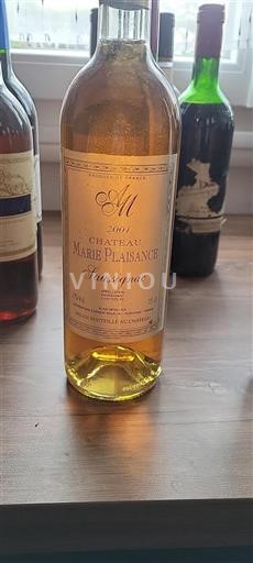 Sud-Ovest Saussignac Château Marie Plaisance 2001