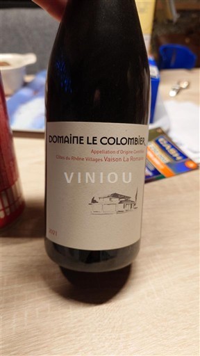 Thung lũng Rhône Không được chỉ định Domaine Le Colombier 2021