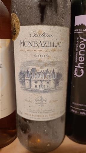 Sydväst Monbazillac Château Monbazillac 2002