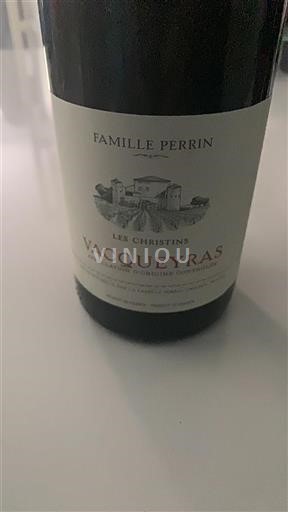 Rhônetal Vacqueyras Famille Perrin Les Christins Ohne Jahrgang