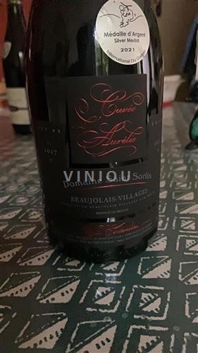 Beaujolais Beaujolais Villages Domaine Saint Sorlin Aurélie 2017
