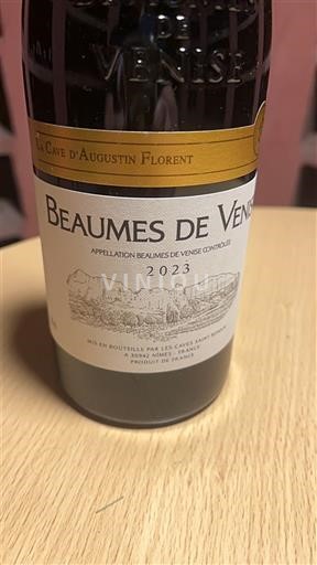 Rhônedalen Beaumes de Venise La Cave Augustin Florent 2023
