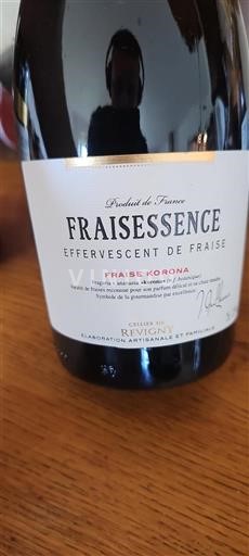 Champaña Champán Cellier de Revigny Fraîsessence Sin añada