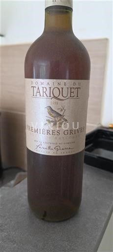 Sudoeste Côtes de Gascogne Domaine Tariquet Premières Grives 2012