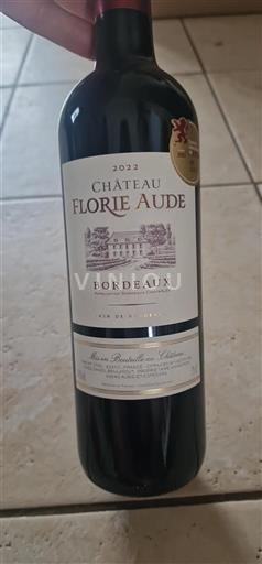 Burdeos Bordeaux Château Florie Aude 2022
