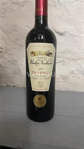 Bordeaux Haut-Médoc Cru Artisan Viallet Nouhant 2016