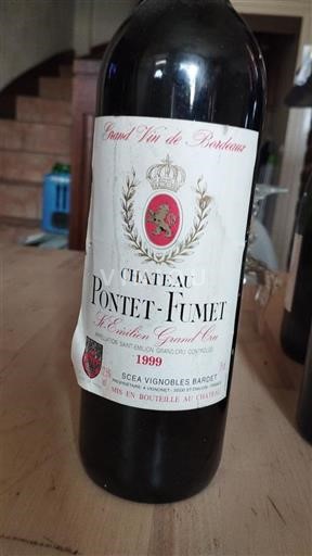 Bordeaux Saint-Émilion Grand Cru Grand Cru Château Pontet-Fumet 1999