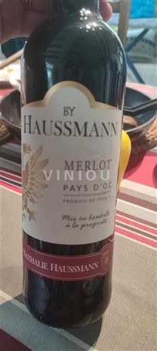 Languedoc-Roussillon Pays d'Oc By Haussmann Merlot 2023