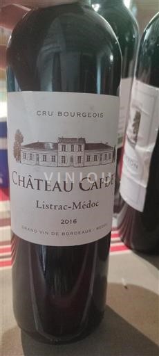 Bordeaux Listrac-Médoc Cru Bourgeois Château Capdet 2016