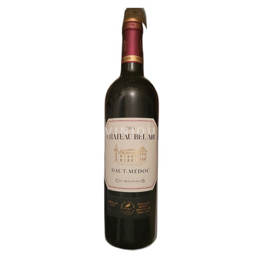 Bordeaux Haut-Médoc Château Bel-Air Cru bourgeois 2004