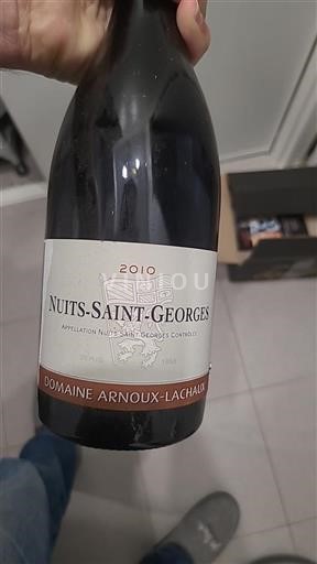 Burgundi Nuits-saint-georges Domaine Arnoux-Lachaux 2010