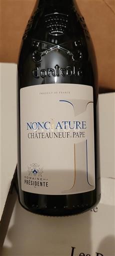 Rhônetal Châteauneuf-du-Pape Domaine La Présidente Nonciature 2020