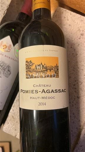 Bordeaux Haut-Médoc Château Pomiès-Agassac 2014