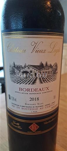 Bordeaux Château Vieux Logis 2018