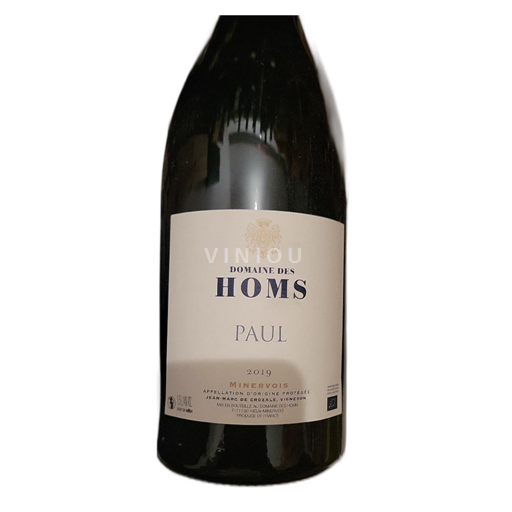 Languedoc Minervois Domaine Des Homs Paul 2019