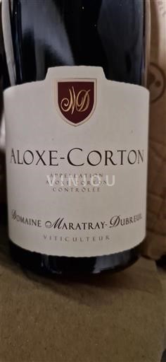 Borgonha Aloxe-Corton Domaine Maratray-Dubreuil Não Sazonado