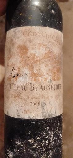 Bordeaux Saint-Émilion Grand Cru Château Beauséjour 2008