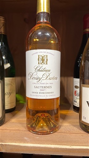 Bordeaux Sauternes Château Doisy-Daëne 2007