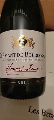 Bourgogne Crémant-de-bourgogne Honoré Louis Non Millésimé