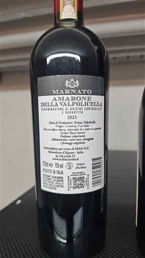 Benecija Amarone della Valpolicella Marnato 2021
