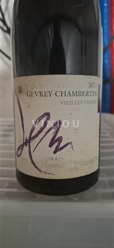 Burgundi Gevrey-Chambertin Domaine Heresztyn-Mazzini Vieilles Vignes 2012