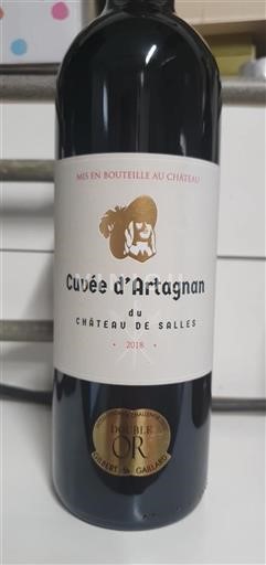 Sydvestfrankrig Côtes de Gascogne Château Salles d'Artagnan 2018