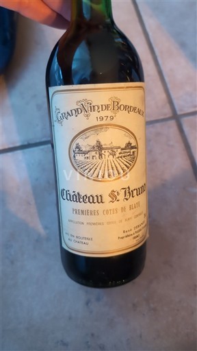 Bordeaux Nespecifikováno Château St. Bruno 1979